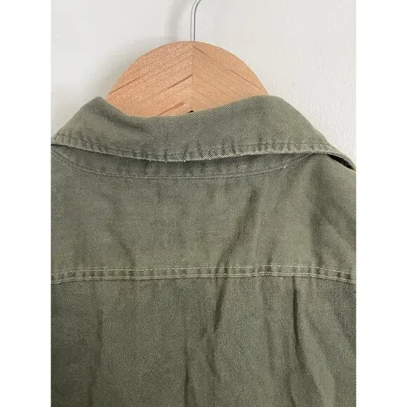 Vtg DSNY Department Of Sanitation Uniform Vest Cutoff Shirt New York City - Picture 11 of 12